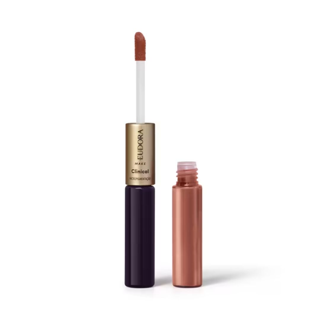 BATOM L�QUIDO MASCAVO IRRESIST�VEL EUDORA GLAM DUO CLINICAL MICROPIGMENTA��O 3,5G